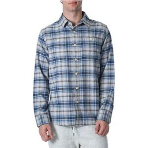 Grayers Campton Heritage Button Down Plaid Flannel Shirt Size Medium